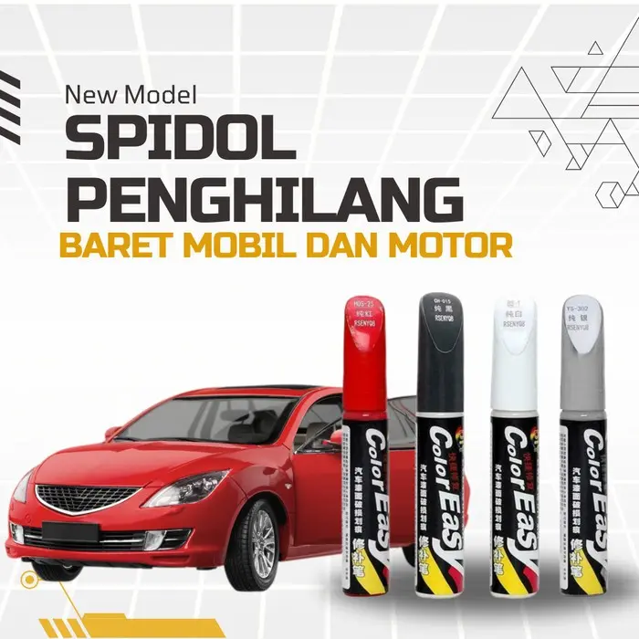 SPIDOL CAT BODY MOBIL MOTOR ANTI BARET INSTAN PENGHILANG BARET LECET BODY - PUTIH 1PCS