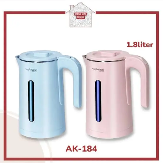 Teko Pemanas Air Kettle Elektrik / AK 151 Teko Ceret Listrik Kettle Pemanas Air 1,5L / Teko Listrik 2,5L OM-4106 / OM-4102