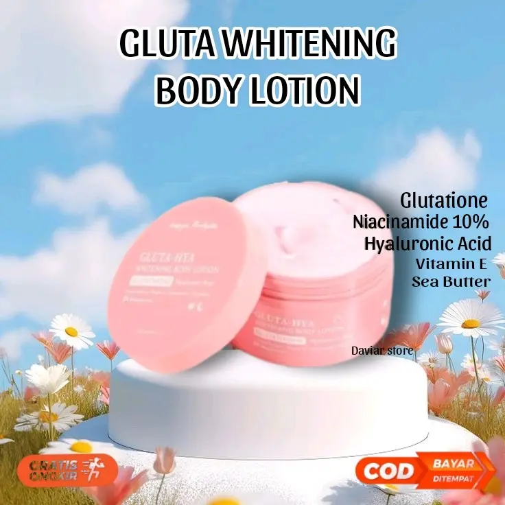 Hassya bodyskin GLUTA WHITENING BODY LOTION BPOM & MOISTURIZER