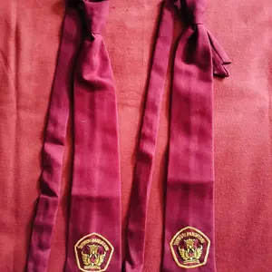 Dasi Bordir SD SMP SMA Perekat/Kretekan