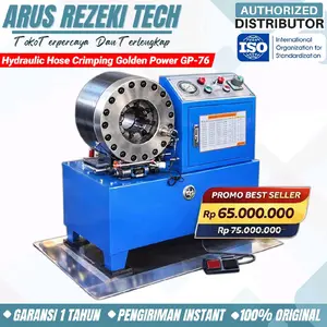 Mesin Press Selang Hydraulic Hose Crimping  Golden Power GP-76