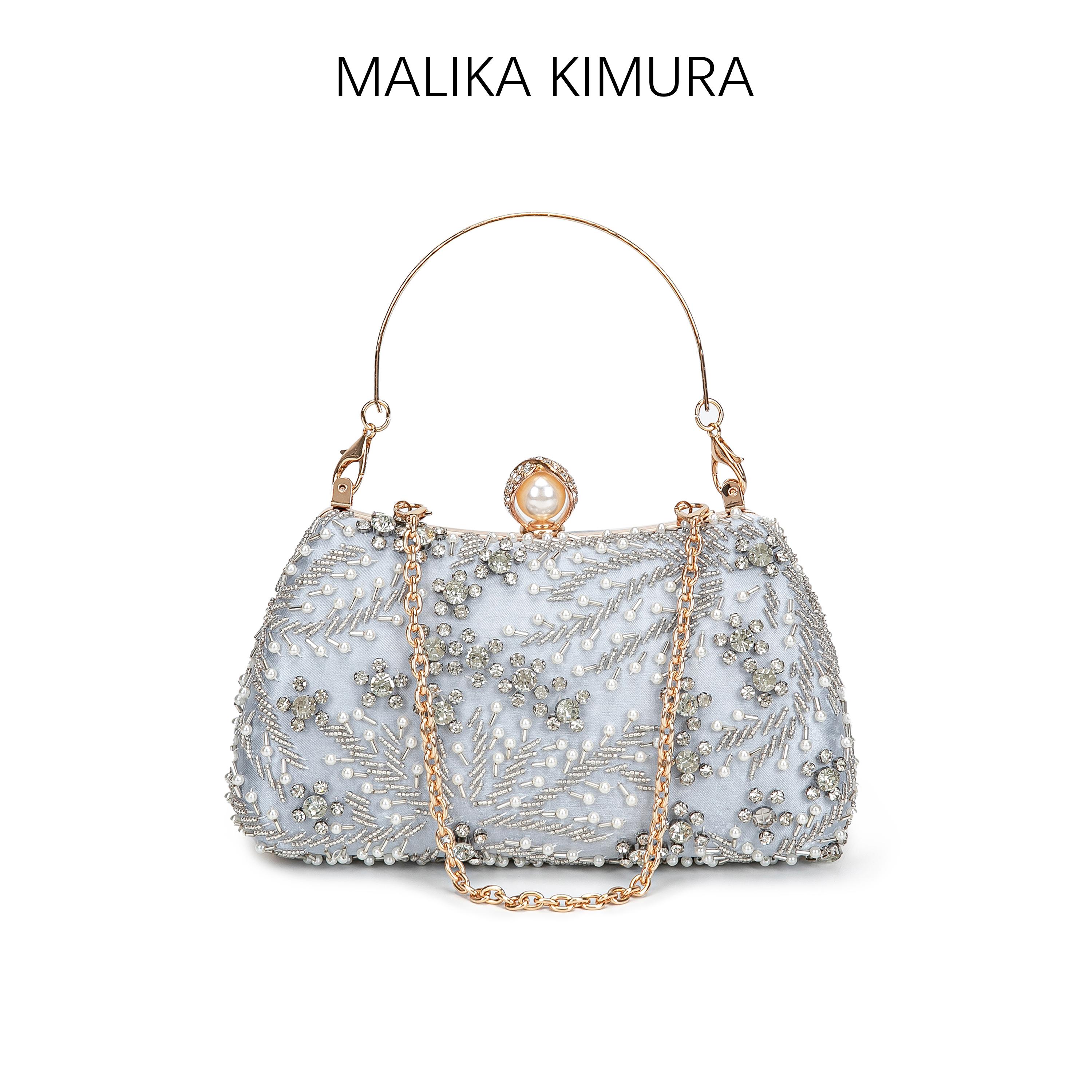 MALIKA KIMURA - Tas tangan rantai wanita / Tas fashion bag / Tas shoulder bag / Tas sling bag wanita / Tas makan malam / Tas perjamuan / Tas pesta / Tas pesta wanita / Clutch bag#821