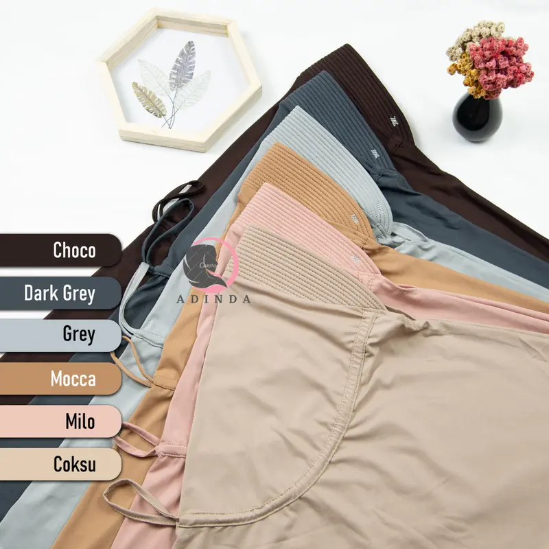 Bergo Serut Anak (SD) | Jilbab Instan Serut Spandex Jersey I Bergo Serut Jokowi I Bergo Serut Adiba 7