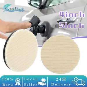 4/5 Inch Pad Poles Mobil Wool Pad Stripe Woolen Soft Polisher Tools