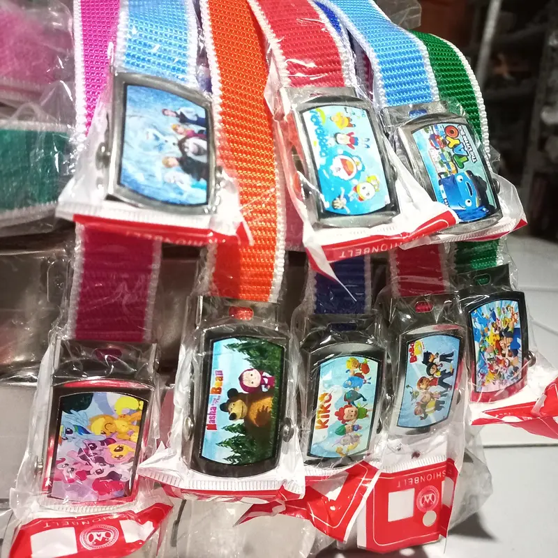 Sampereun Grosir Sabuk Anak Ikat Pinggang Sekolah TK Paud Karakter Gesper Logam 1 Lusin Fashion 2