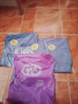 Product Review of Paket 100ribu dapat 3pcs Baggy Jeans Denim karet Celana Panjang Wanita Dewasa Cewek from R**a 1