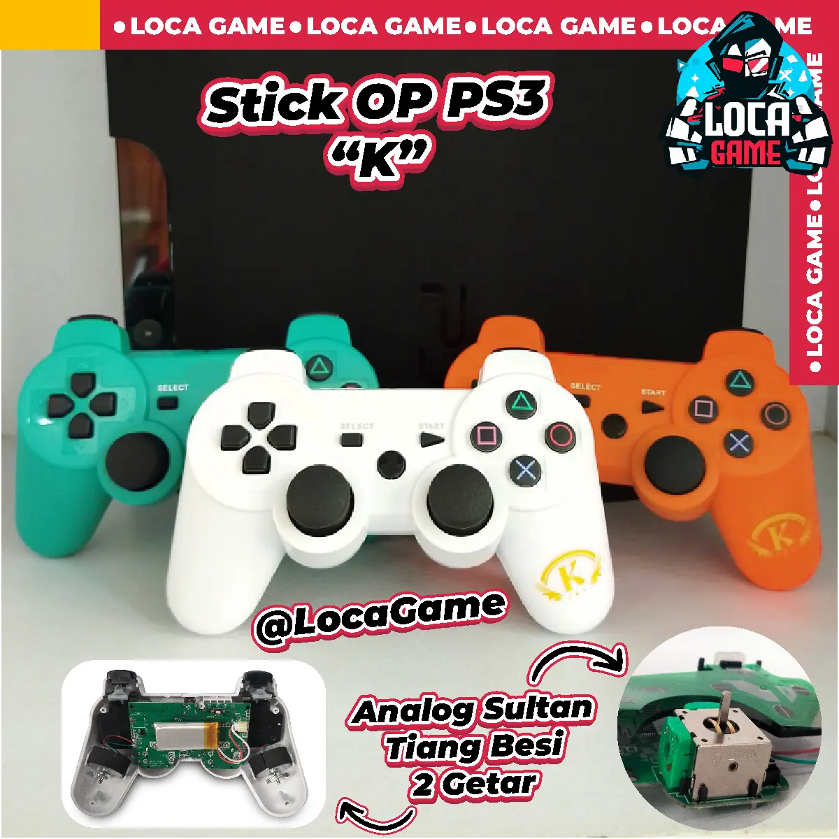 Stick Stik PS.3 OP  Warna  King harga per 1pcs