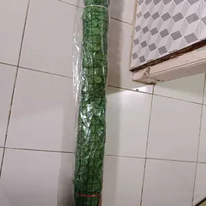 PACPIE Daun Dinding Sintetis 1M/0.5M×3M  / Tanaman Hias Daun Rambat Juntai Sintetis Plastik Dinding Bunga Dekorasi dinding Daun buatan Green Watermelon Ornamental Leaves   Pollution-free Daun pagar