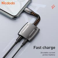 Gambar MCDODO Converter Splitter For iPhone Lightning Ke Jack 3.5mm + Lightning Charging Audio Call Open Mic CA-6340 - CA-6340 Open Mic dari GADVENTIA Kota Administrasi Jakarta Barat 5 Tokopedia