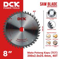 Gambar DCK Saw Blade (TCT) 8 Inci / Mata Potong Kayu 200 mm dari DCK Power Tools Indonesia Kota Administrasi Jakarta Barat 3 Tokopedia