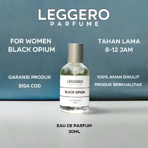 Parfum Wanita tahan lama 12 jam Uk 30ml eau de parfum aroma Black Opium