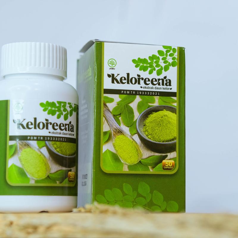 Keloreena Suplemen Mata Berlemak, Pterygium, Mata Merah Berselaput Keloreena Original Kapsul 4