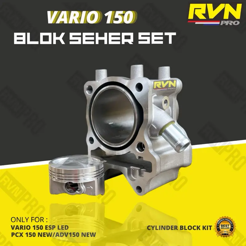 BLOK SEHER BORING PAKET BOREUP BORE UP VARIO 150 125 ESP LED PCX 150 NEW ADV 150 VARIO 125 LED TECHNO 60MM 60 MM 62MM 62 MM RVN 1