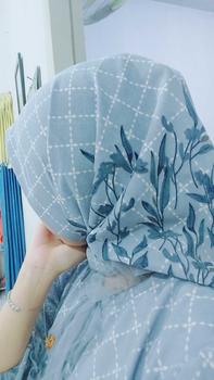 Product Review of Moana Set Hijab Segiempat Gamis Wanita Muslim Mewah Ceruty Babydoll Printing Mix Tille Tutu Cantik from L**7 2