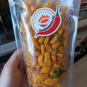 makaroni original renyah gurih khas cemilanpedas95 ||  Makanan camilan Kering  Asin Snack  Food