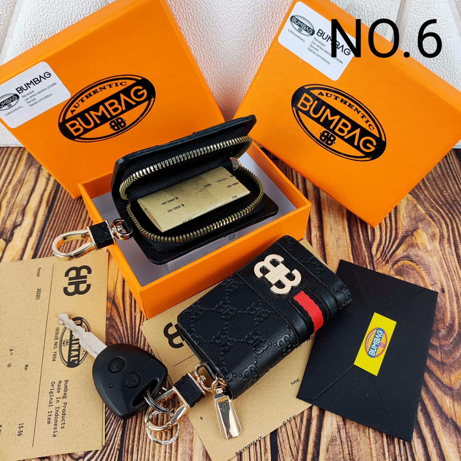 BAMBEG - GANTUNGAN KUNCI MOBIL / MOTOR DOMPET STNK SUPER PREMIUM + FREE BOX - TERLARIS!! DOMPET KUNCI GANTUNGAN KUNCI BUMBAG FREE BOX -  Elegan untuk Hadiah 191547