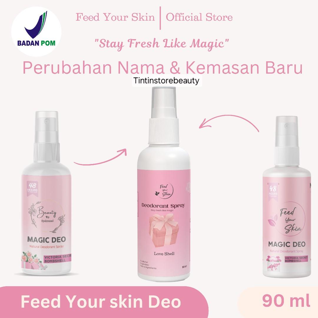 Feed Your Skin Deodorant Spray Tawas BPOM 90ML Anti Bau Ketiak Untuk Remaja Dewasa Rekomendasi Fuji Original Feed Your Skin Deodorant Spray Tawas BPOM 90ML Anti Bau Ketiak Untuk Remaja Dewasa Rekomendasi Fuji Original