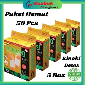 Kinoki Gold Detoks Kaki Hand Koyo Set dengan Herbal Salty Ginger Original Durable
