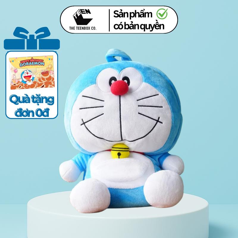 Balo Doraemon, Balo đi học cho bé, Quà tặng đáng yêu, Sản phẩm chính hãng, Phân phối bởi Teenbox 0