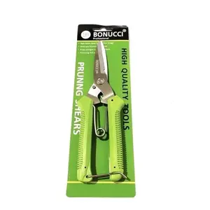 Gunting holo hollo hollow korea baja ringan besi seng kain baju jahit karet dahan ranting pohon plafom super tajam