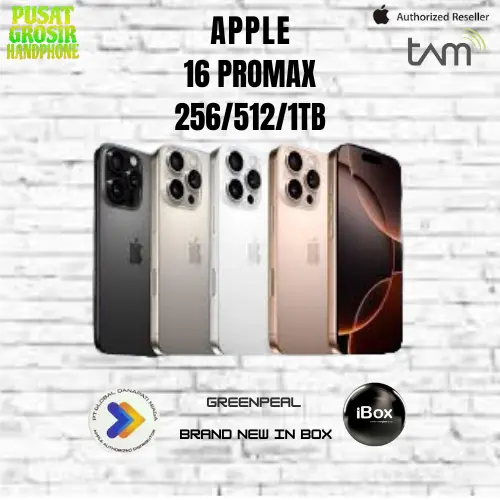 [ PGHP x 805gadget ] Apple iphone 16 promax Garansi Resmi Indonesia [IBOX,GDN]