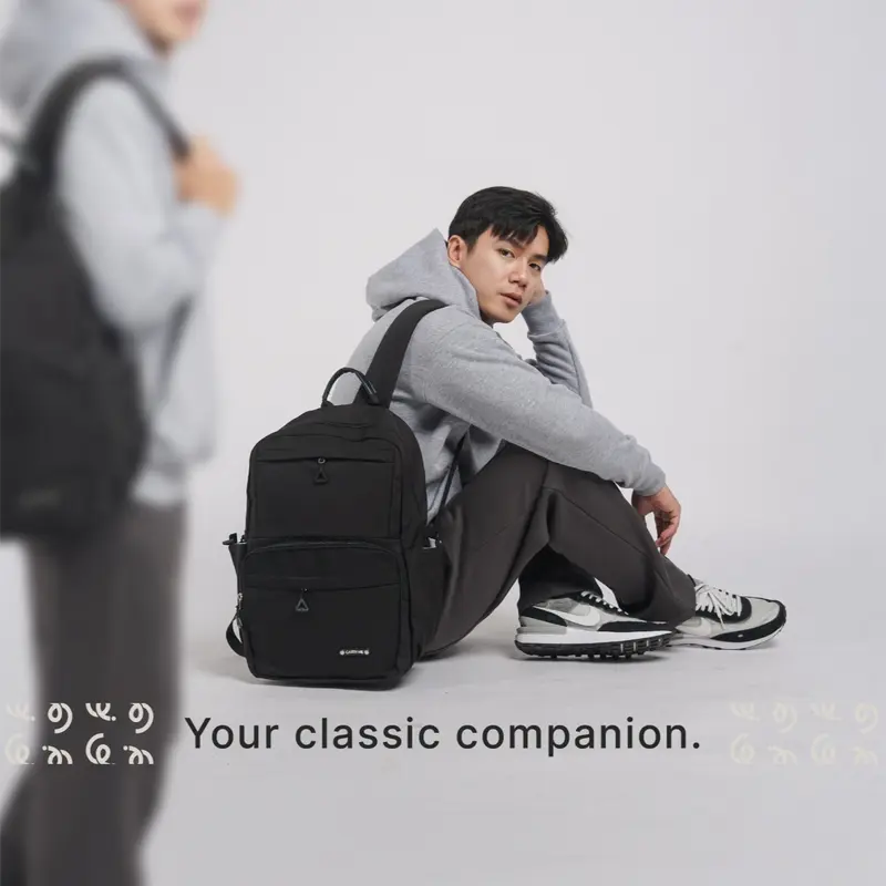 Carry Me - Everyday Classic Backpack / Ransel Pria Wanita / Ransel Sekolah Kuliah Kerja traveling 3