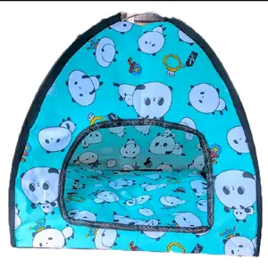 Rumah kucing Tenda kucing full kasur tempat tidur kucing shelter