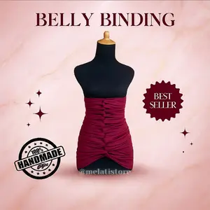 KAIN BENGKUNG 8 METER & 10 METER (SUDAH DIJAHIT TINGGAL PAKAI) STAGEN ANGKIN BELLY BINDING KAIN BEUBEUR IBU MELAHIRKAN BEBER STAGEN Perut Moms Slim