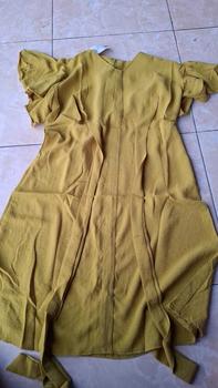 Product Review of Daster Wanita Terbaru Kekinian - Dress Wanita Crinkle Premium - Midi Airflow Panjang Oversize Casual from a**e 0