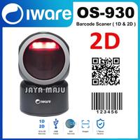 Gambar BARCODE SCANNER OMNI IMAGER 2D IWARE OS-930 SETARA HONEYWELL HF680 USB dari JAYA MAJU 2011 Kota Yogyakarta 4 Tokopedia