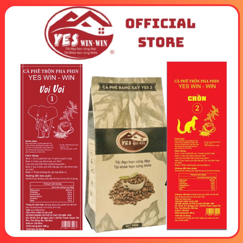  3 gói 500g   COMBO QUÁN Cafe rang xay pha phin 1 gói Yes 2 + 1 gói O1 + 1 gói O2  -TRỘN CHUNG gu truyền thống Coffee Cà Phê Coffee Cà Phê  Bột Arabica cap he cap he chinh hang ca  phe cafe  trúc cà  phê Socola 