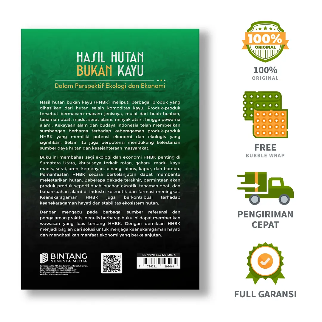 Hasil Hutan Bukan Kayu: Dalam Perspektif Ekologi dan Ekonomi - Siti Latifah, dkk.