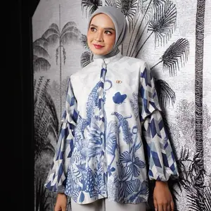 BRANDII FONTANA II TOP Baju Wanita Atasan Top Blouse KAYANA TOP II Series Material Woolpeach Size M L