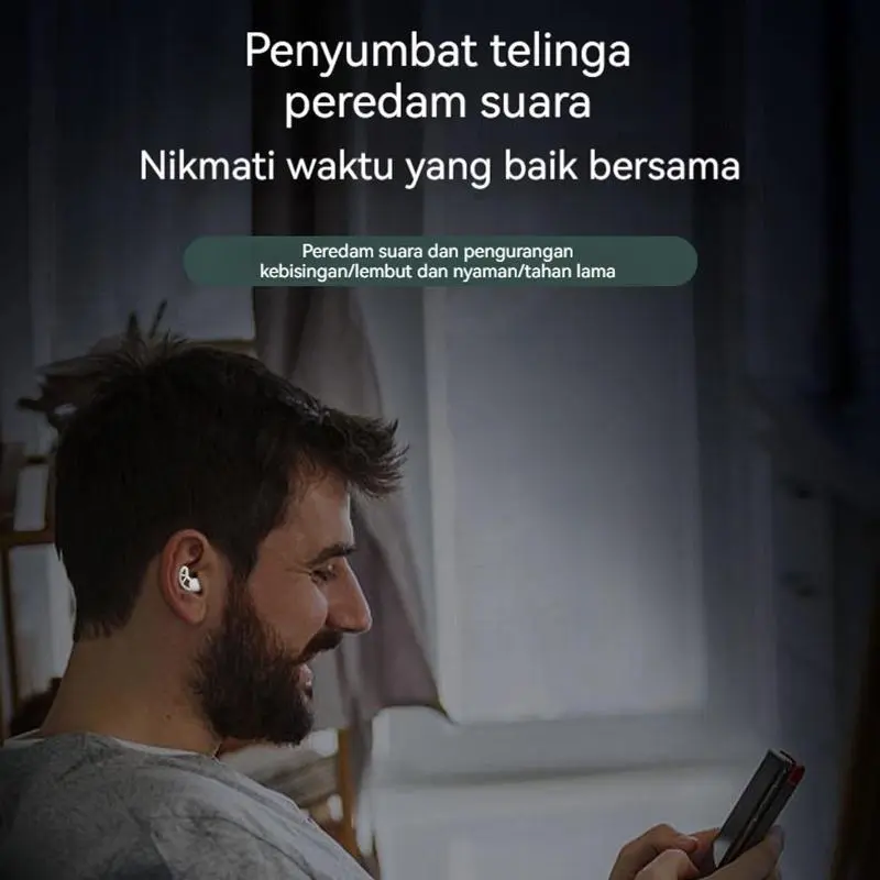 Product Introduction of Penyumbat Telinga 3 Layers Earplug Peredam Suara Silicone / Earplugs Noise Reduction / Penutup Telinga Ear Plug Noise Reduction 2 Layer / Ear Plug Penyumbat Telinga Anti Bising / Penutup Telinga Kedap Suara Ampuh Berkualitas / Penyumbat Telinga Kuping 1