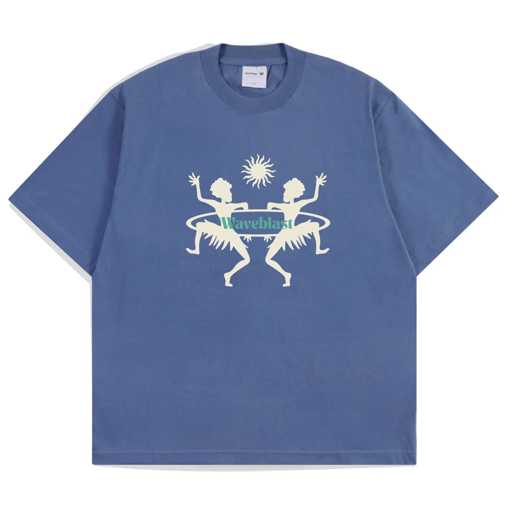Waveblast Oversize T-Shirt Habits Steel Blue