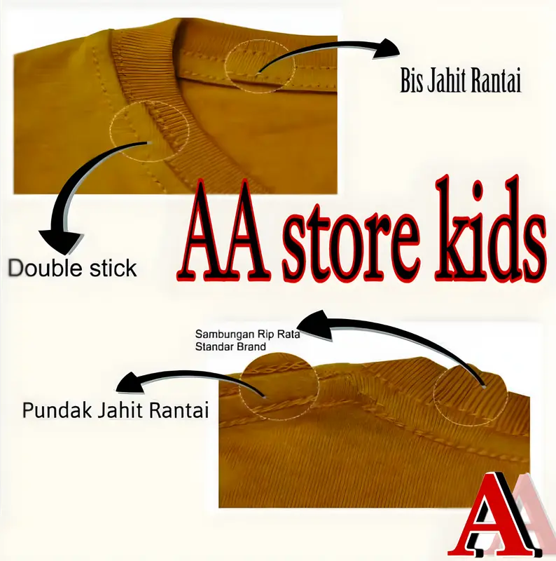 Baju Anak Laki Laki 2pcs Umur 4-14 tahun Bahan Katun / Paket 2pcs Kaos distro Anak 4