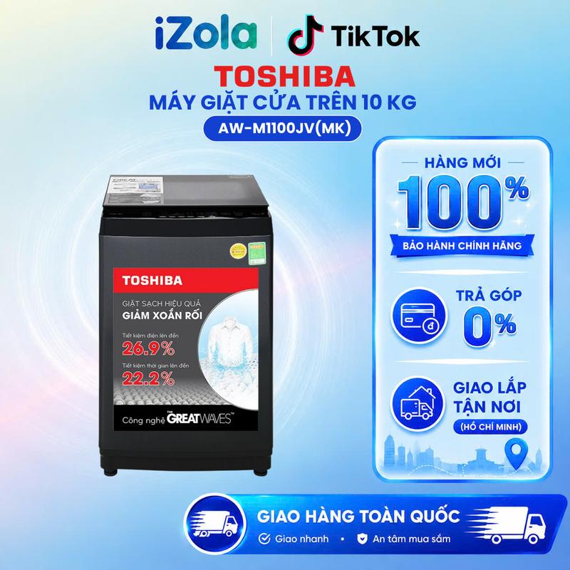 AW-M1100JV(MK) - Máy giặt Toshiba 10 kg AW-M1100JV(MK)