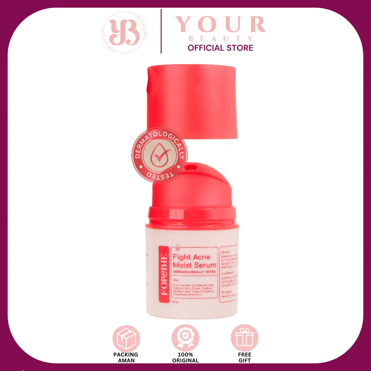 (New Packaging) FOREBIE - Fight Acne Moist Serum 35ml