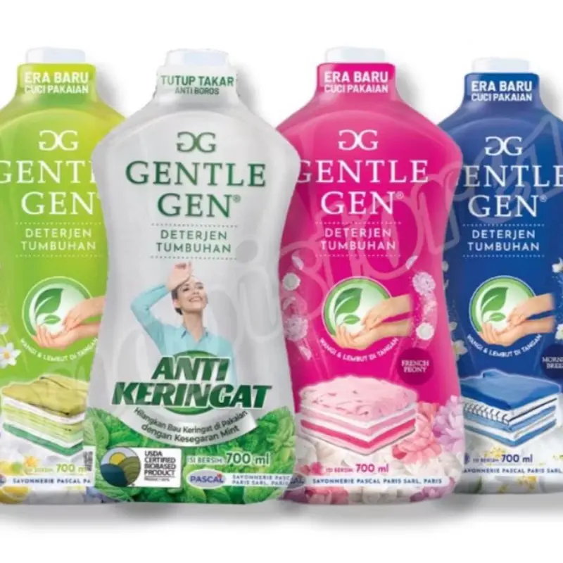 Detergen cair gentle gen botol 700ml murah berkualitas