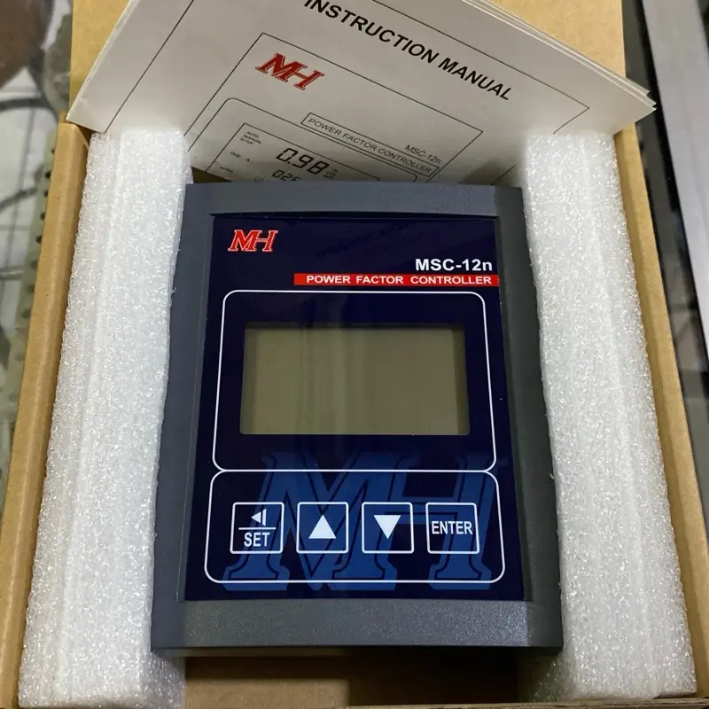 Power Factor Controller MH MSC-12n 12 Steps