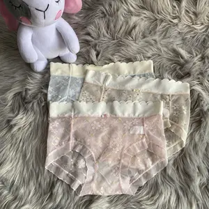 6PC CD/CELANA DALAM WANITA BRUKAT BAHAN ADEM MELAR PAKET BUNDLING 032 B Material Kain Super Lembut Size 34-38 Desain Elastic Push Up Hadiah Terbaik