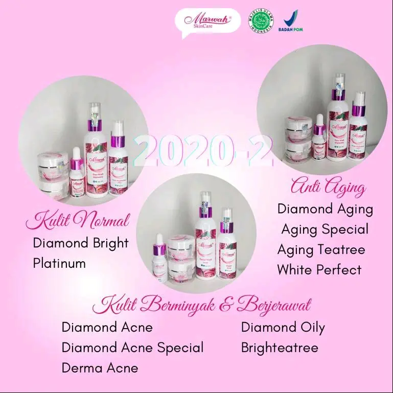 13 PAKET MARWAH SKINCARE MENCERAHKAN WAJAH MEMUDARKAN FLEK MENGEMPESKAN JERAWAT GROSIR