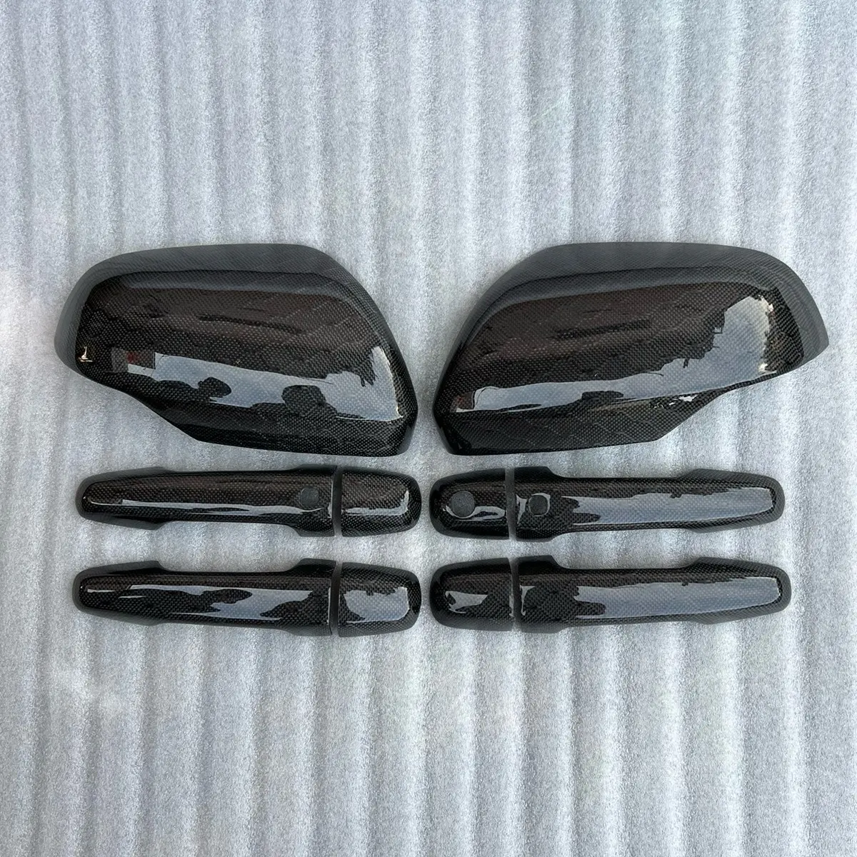 Cover handle carbon pajero sport 2016-2024