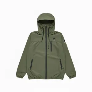 Jaket Zeys Gorpcore Outdoor Rubber Emblem Adventure Jacket Parasut Waterproof Pria Wanita Jaket Windbreakers Waterproof Hitam Distro Tebal Keren