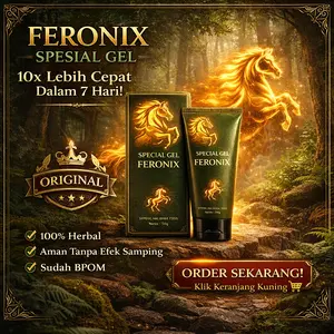 FERONIX SPESIAL GEL - 100% ORIGINAL BPOM - BEST POLLL 10X LENIH CEPAT DALAM 7 HARI - KEMASAN AMAN DAN EFEKTIF