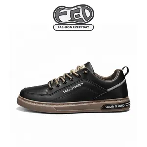 FED Sepatu Running Sneaker Casual SANO BLACK Cowok Keren Shoes Sneakers Kasual Hitam Impor Pria Sport Kerja