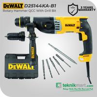 Gambar Dewalt Rotary Hammer QCC/Bor Beton Listrik w/ Drill Bit 900W D25144KA - D25144KA-B1 dari Teknikmart Kota Administrasi Jakarta Barat 1 Tokopedia
