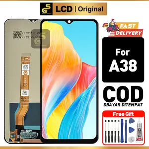 【PROMO】LCD OPO A38 ORI 100% Garansi 30 Hari Layar HD COD Kualitas No.1 Bergaransi Cocok untuk Ganti LCD Rusak/Retak Sensitif & Jernih Anti Gores Layar Seperti Baru Respons Cepat Awet Free Ongkir
