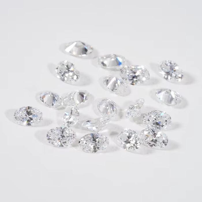 Gambar 100% Berlian Lab Grown (CVD / HPHT) OVAL DEF VVS-VS non Cert. Lab Grown Diamond - 0.5ct dari HeavenlyNirwana Kab. Tangerang Tokopedia