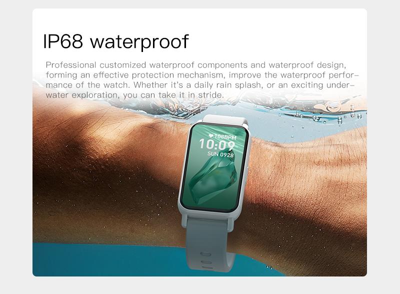 【COD | Garansi 12 Bulan】 Smart Watch PEJE Smartband Band1｜Bluetooth Call | Pemantauan Kesehatan | Pelacak Tidur | IP68 Waterproof | Mode Olahraga | Refresh Rate Tinggi | 24H Ship